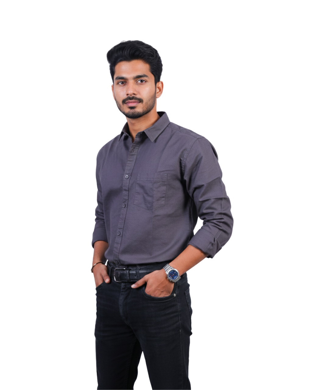 Magnet Oxford Men's Plain Shirt