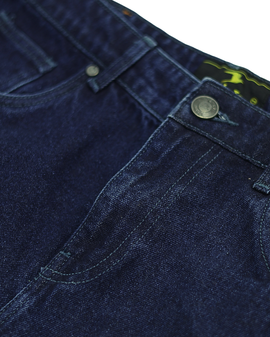 Women’s Curved Tapered Fit Jeans Dark Blue
