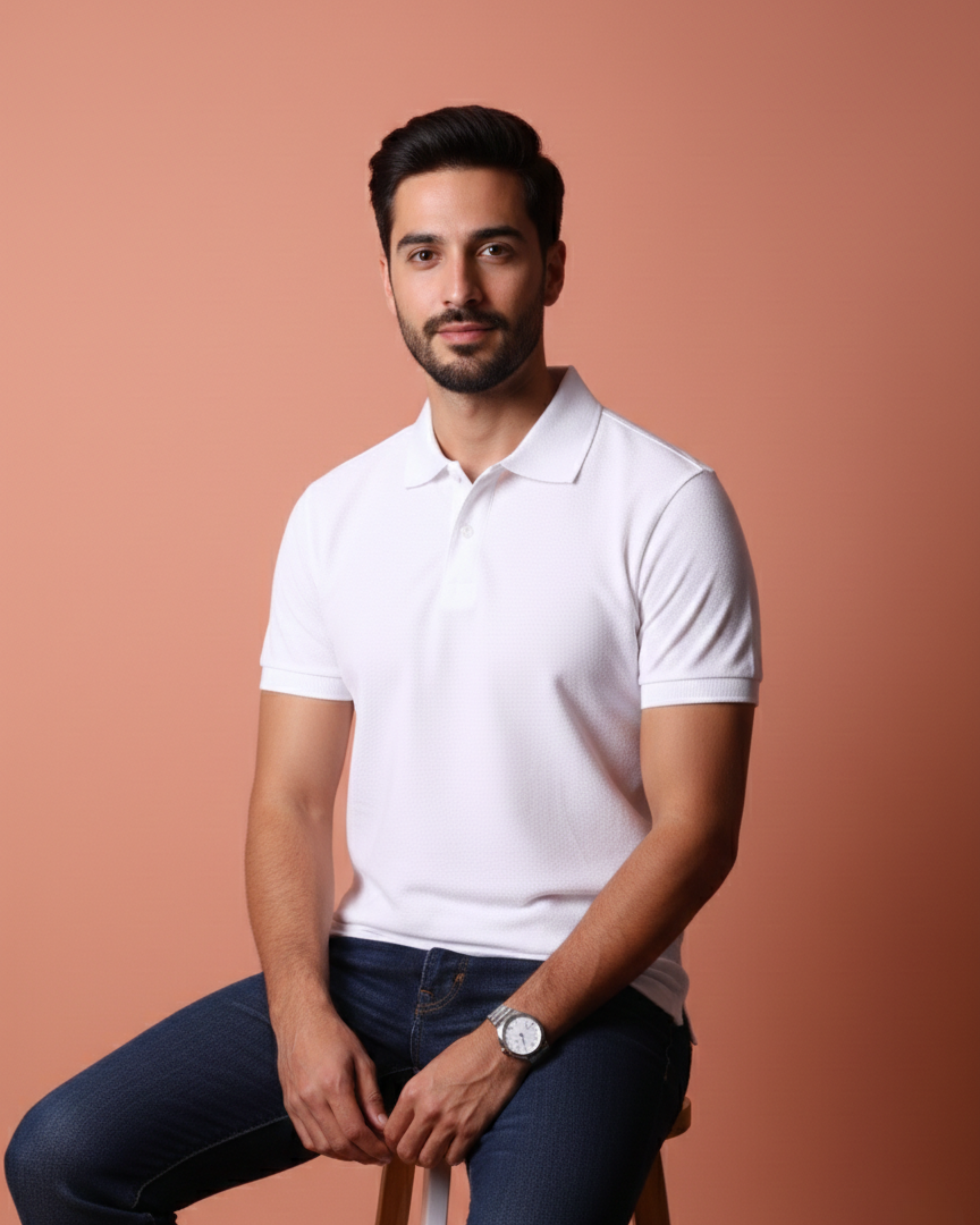 Executive Polo - Unisex White