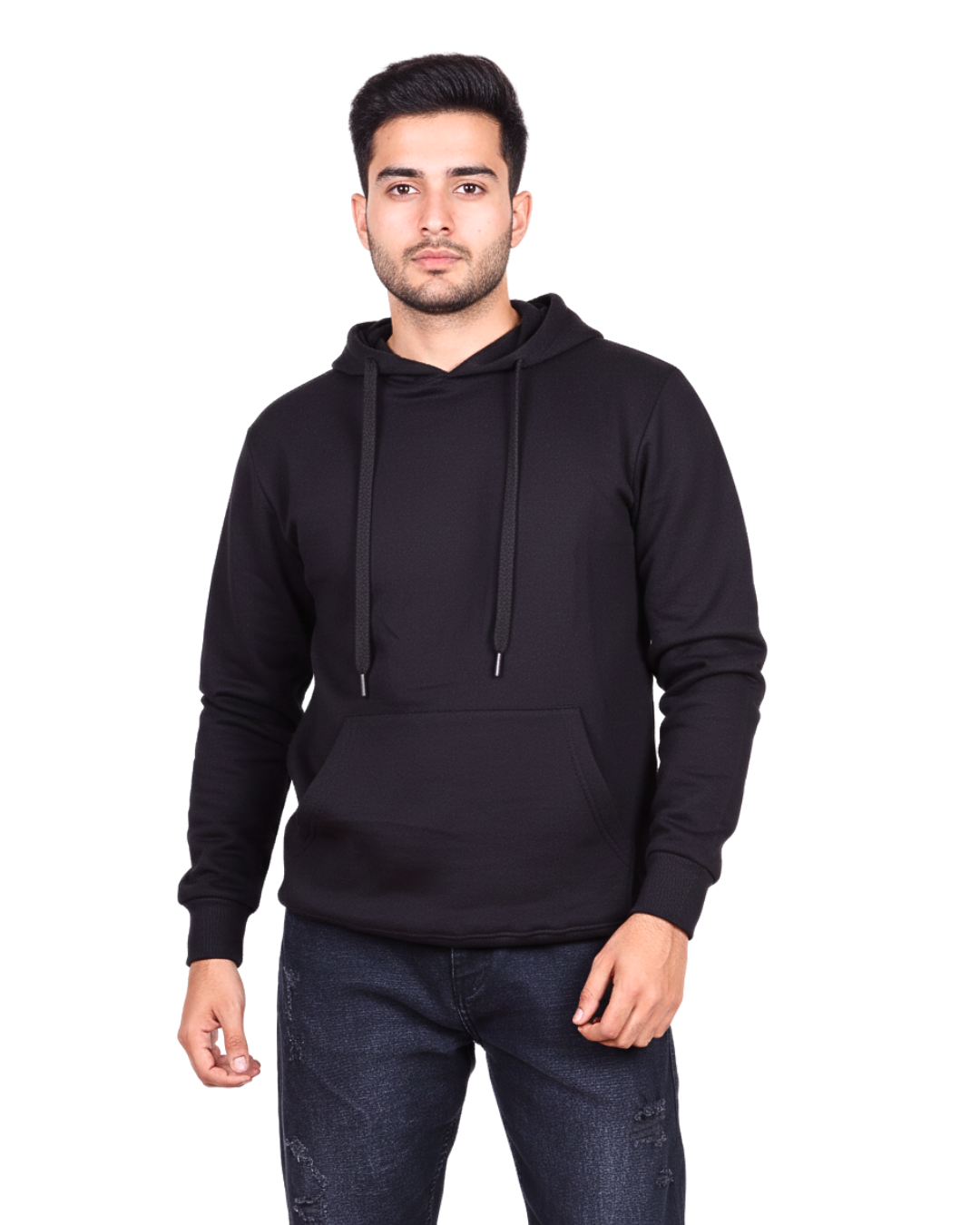 Snowsoft - Unisex Pullover Hoodie Black