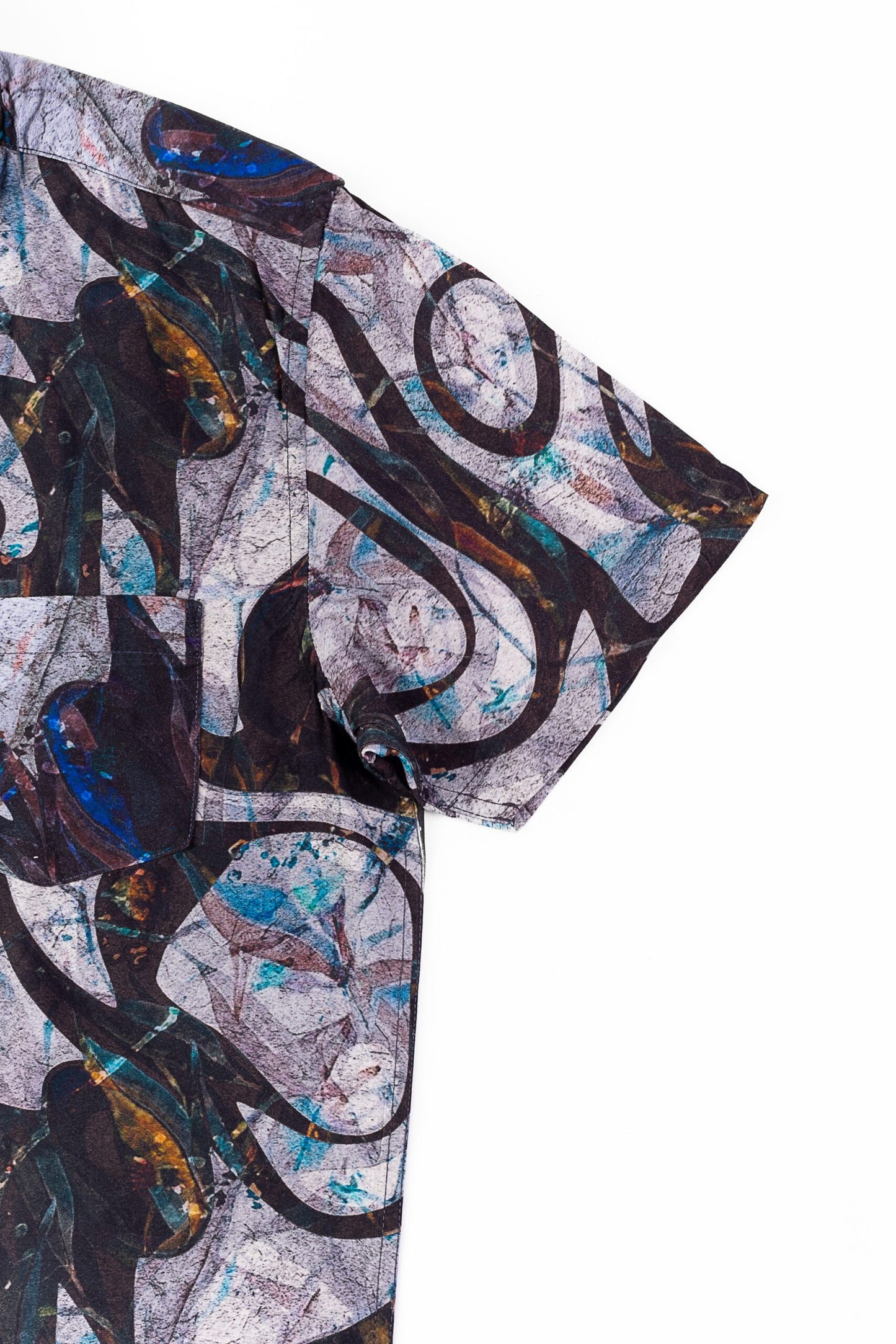 Woven Men's Plain Half Sleeve Shirts Viscose Desert Palm