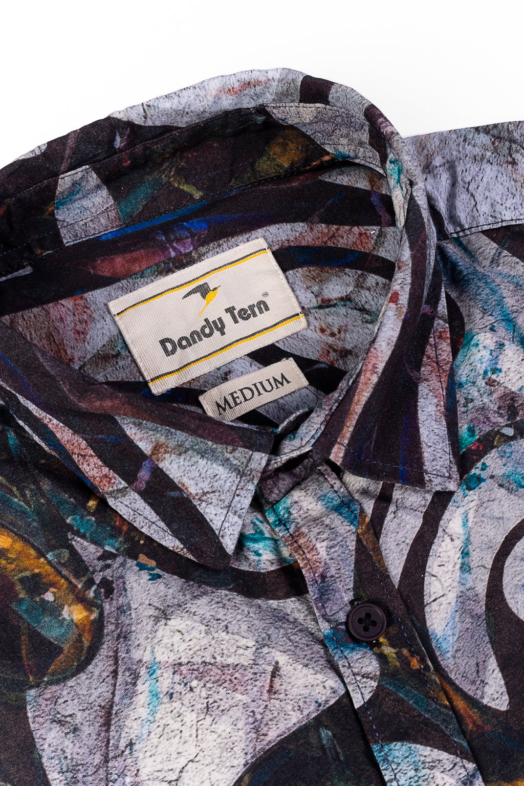 Desert Palm Viscose Men's Printed Shirt