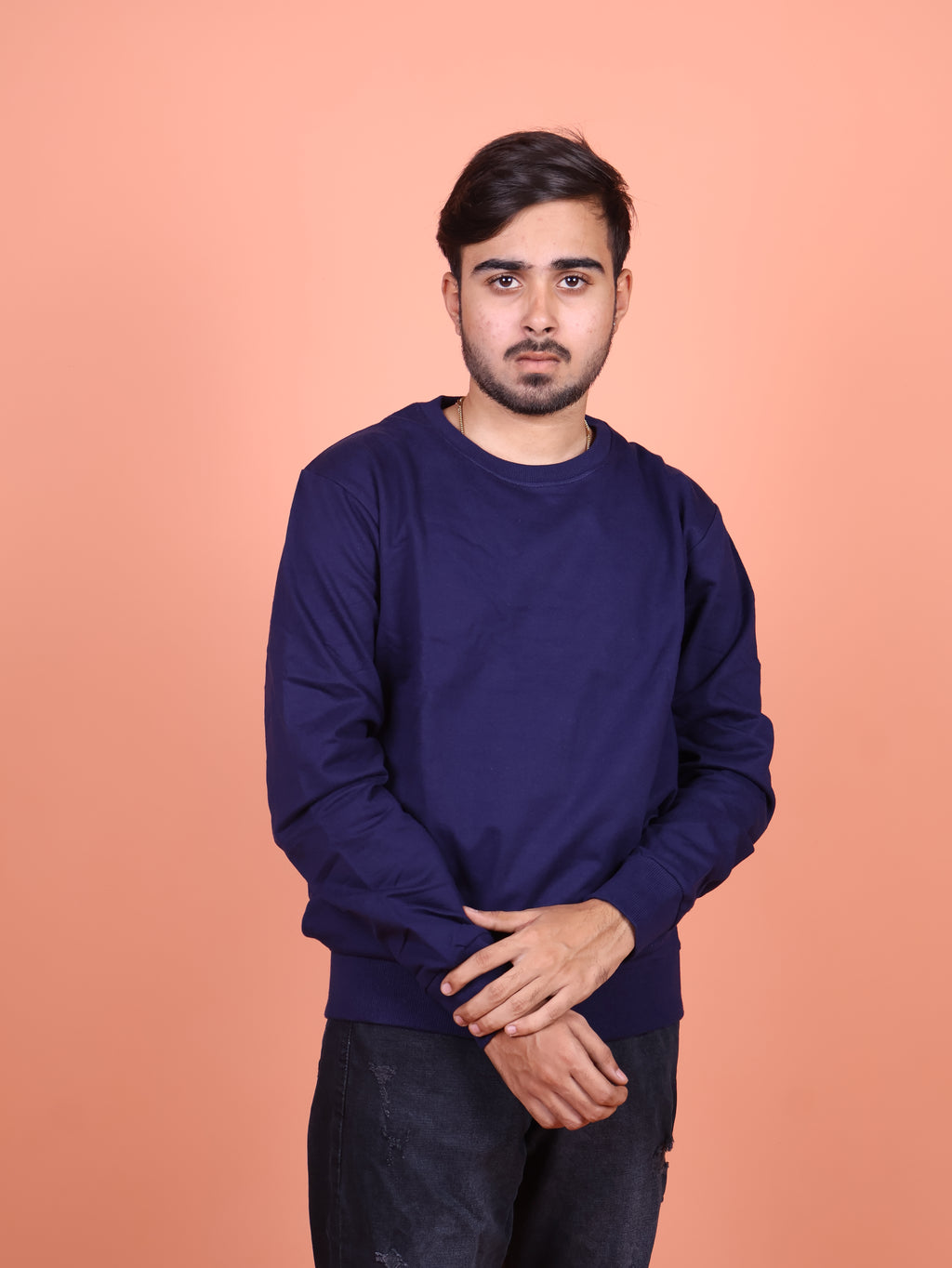 Snowsoft - Unisex Navy Blue Sweatshirt