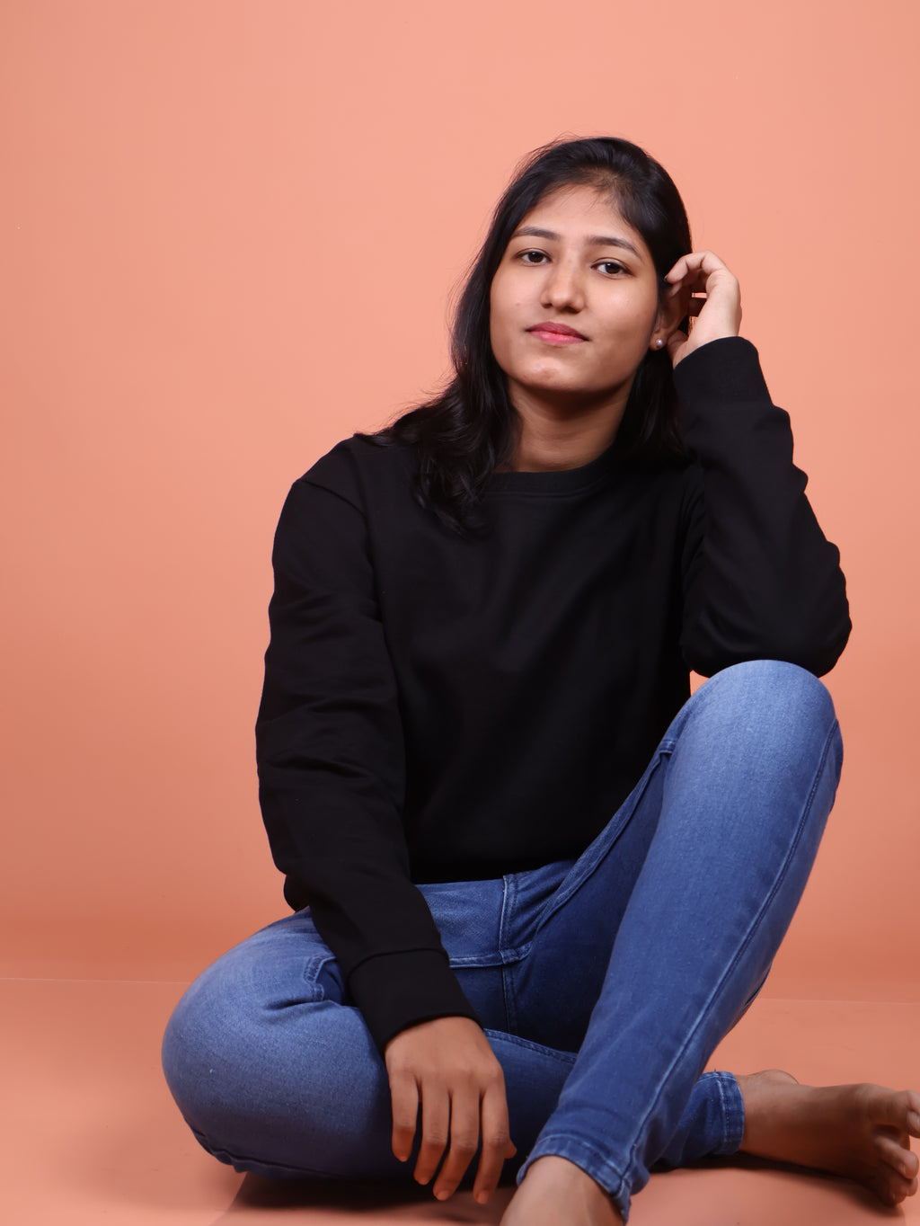 Snowsoft - Unisex Black Sweatshirt