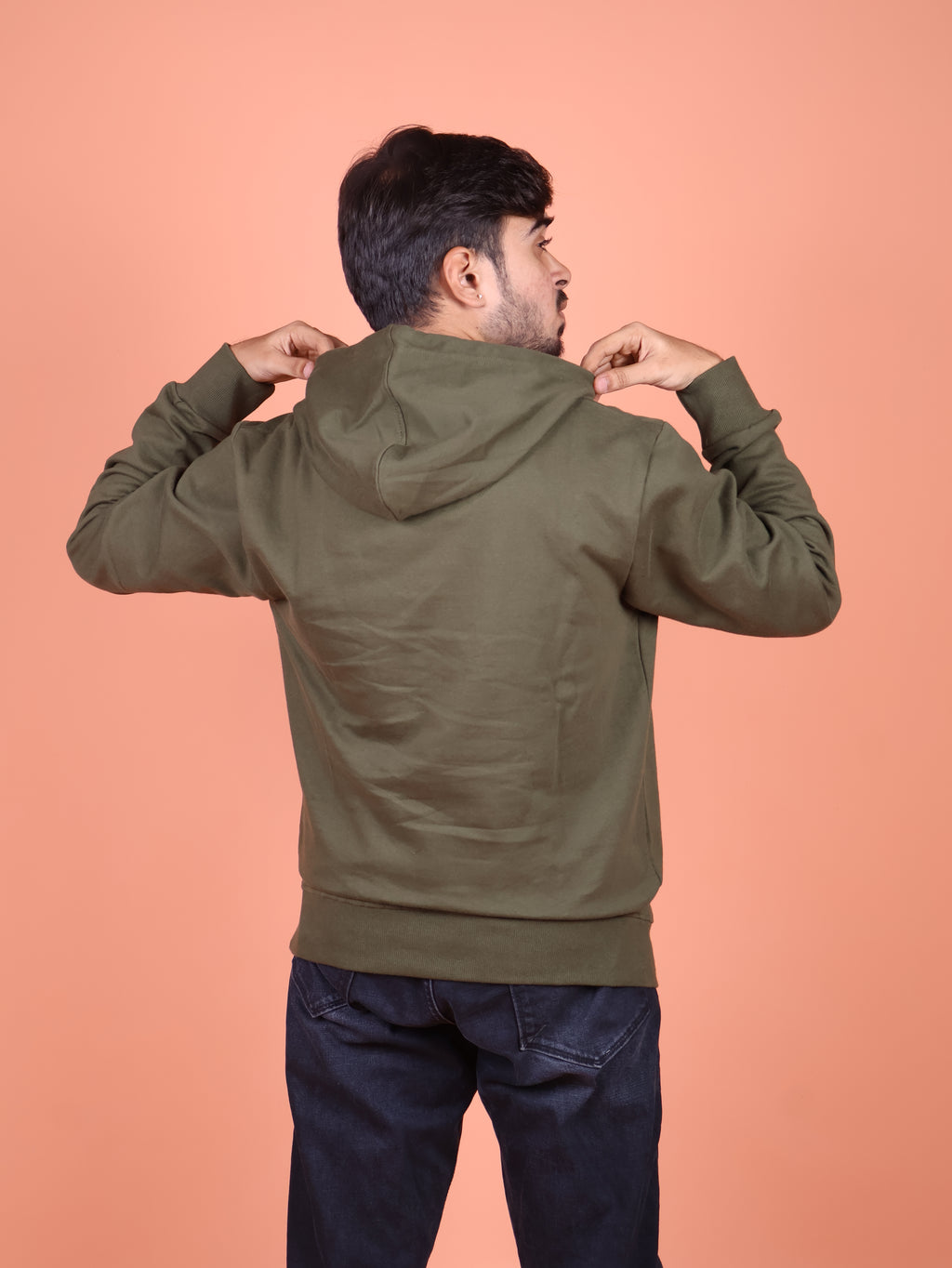 Snowsoft - Unisex Pullover Hoodie Olive Green