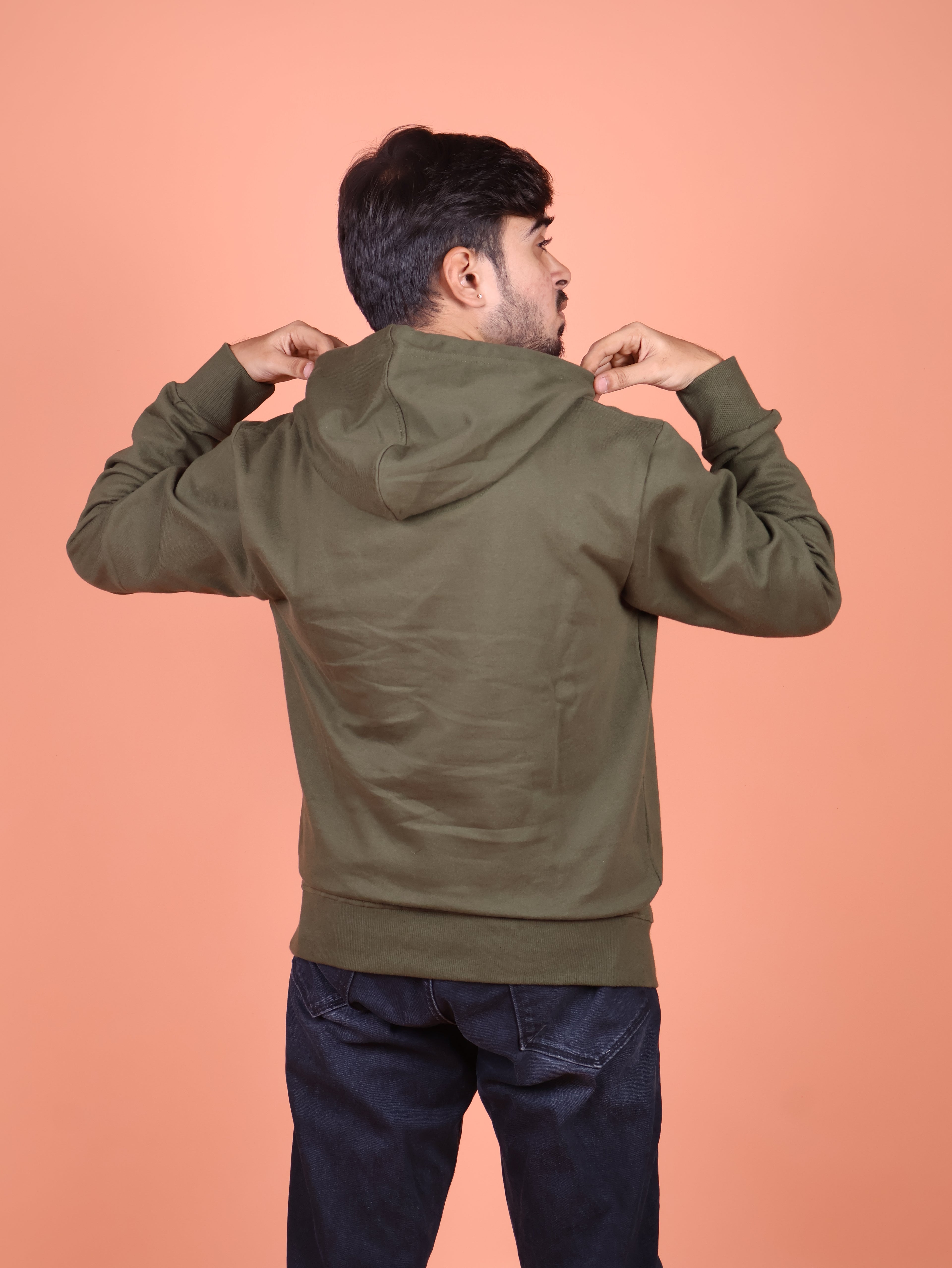 Snowsoft - Unisex Pullover Hoodie Olive Green