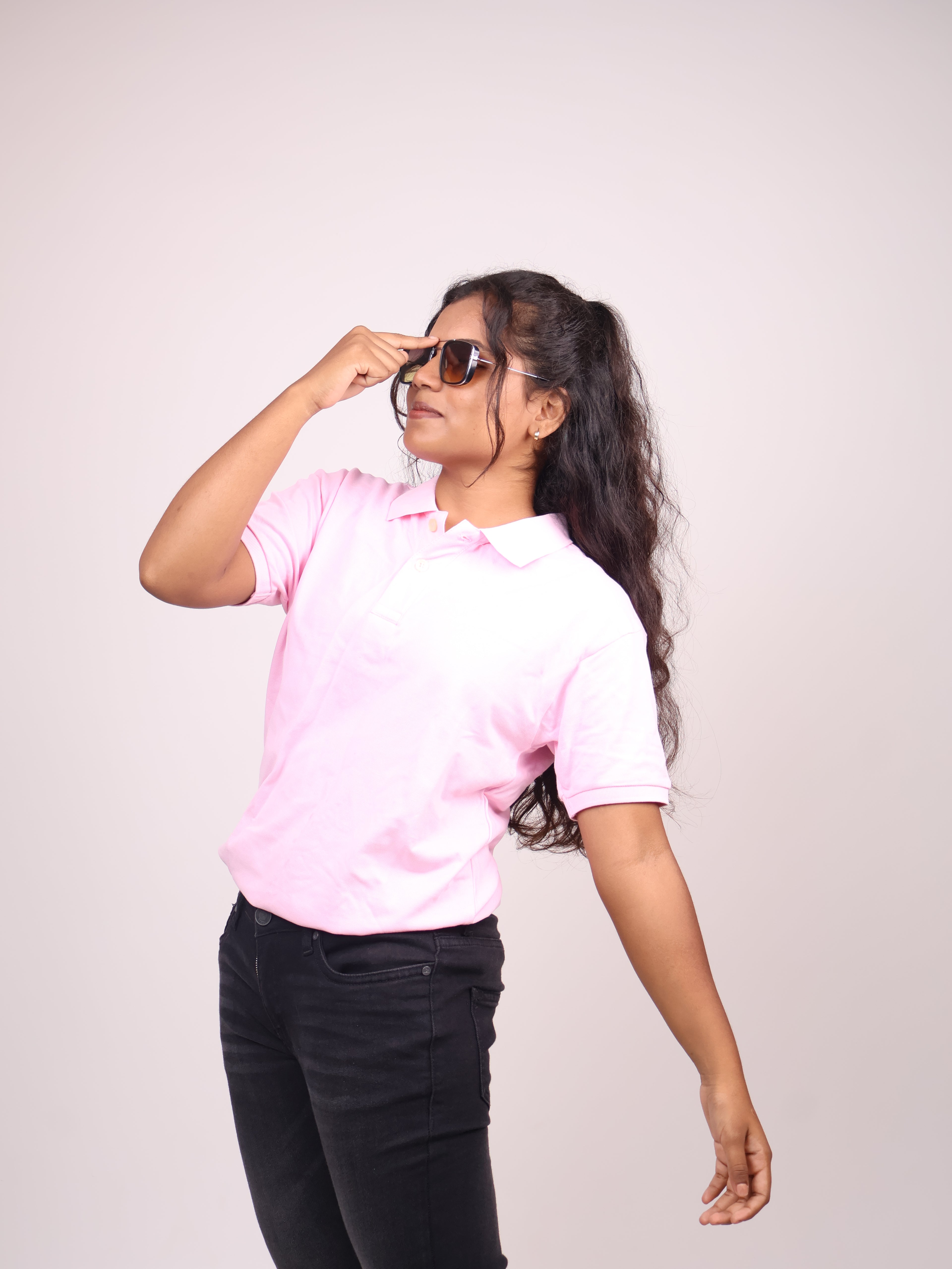 Executive Polo - Unisex Polo Soft Pink