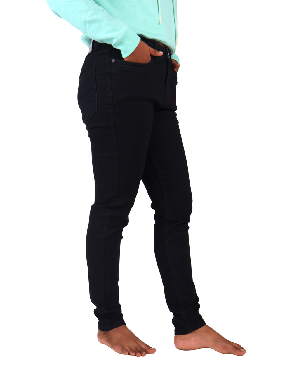 Women’s Slim Fit Jeans Mid black